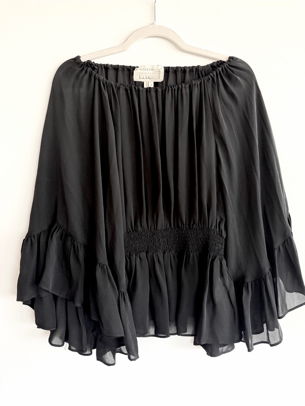 Nicole Miller Artelier Silk Blouse (XS) - 006082